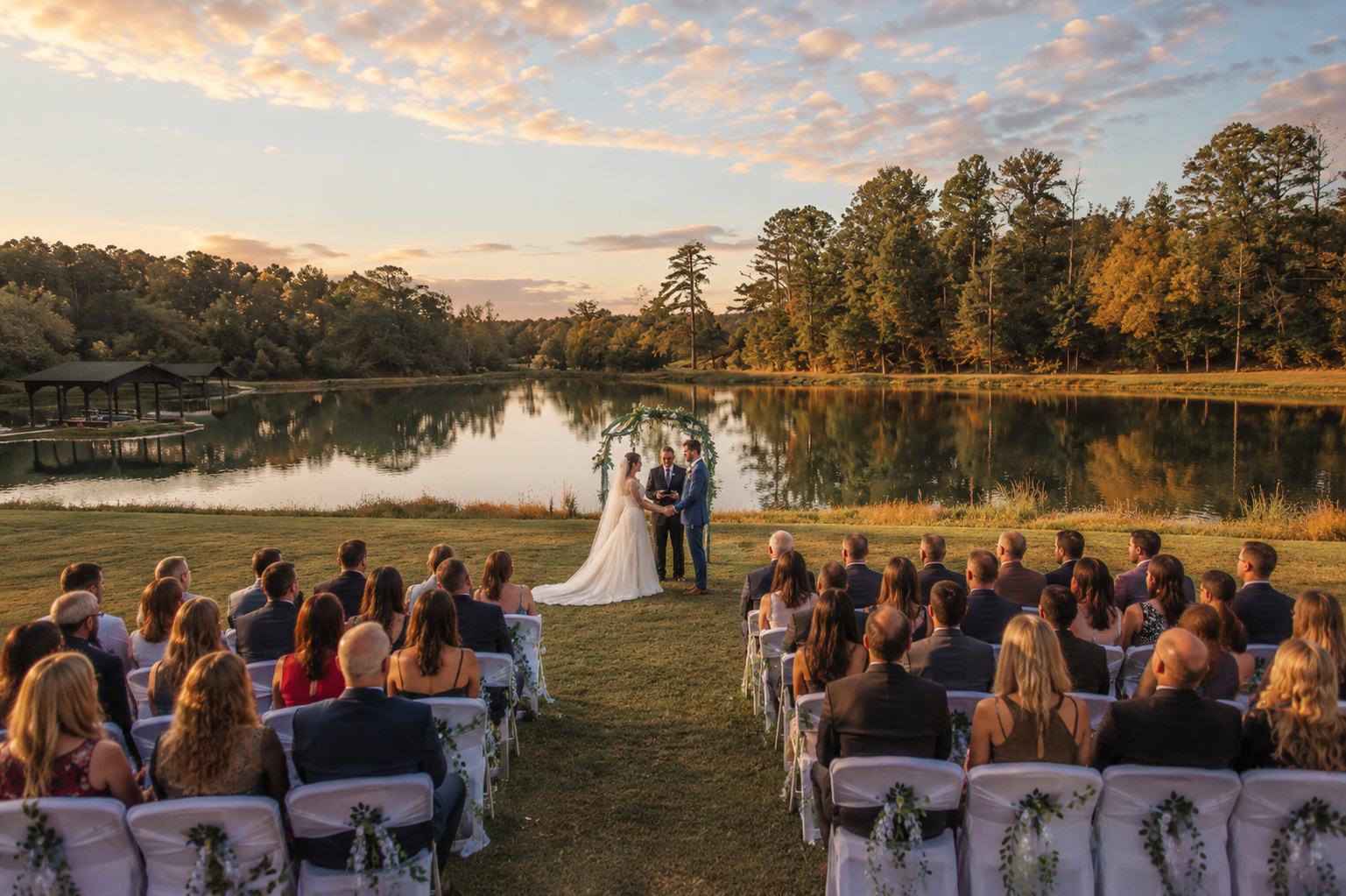 Ceremony Lawn & Lake